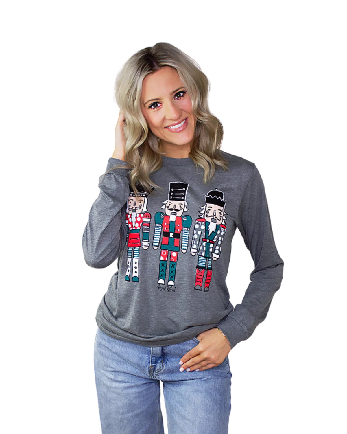 NUTCRACKER GREY LONG SLEEVE