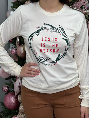 JESUS IS THE REASON LONGSLEEVE