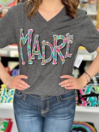 MADRE V NECK TEE