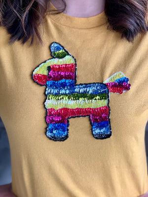 SEQUIN PINATA TEE