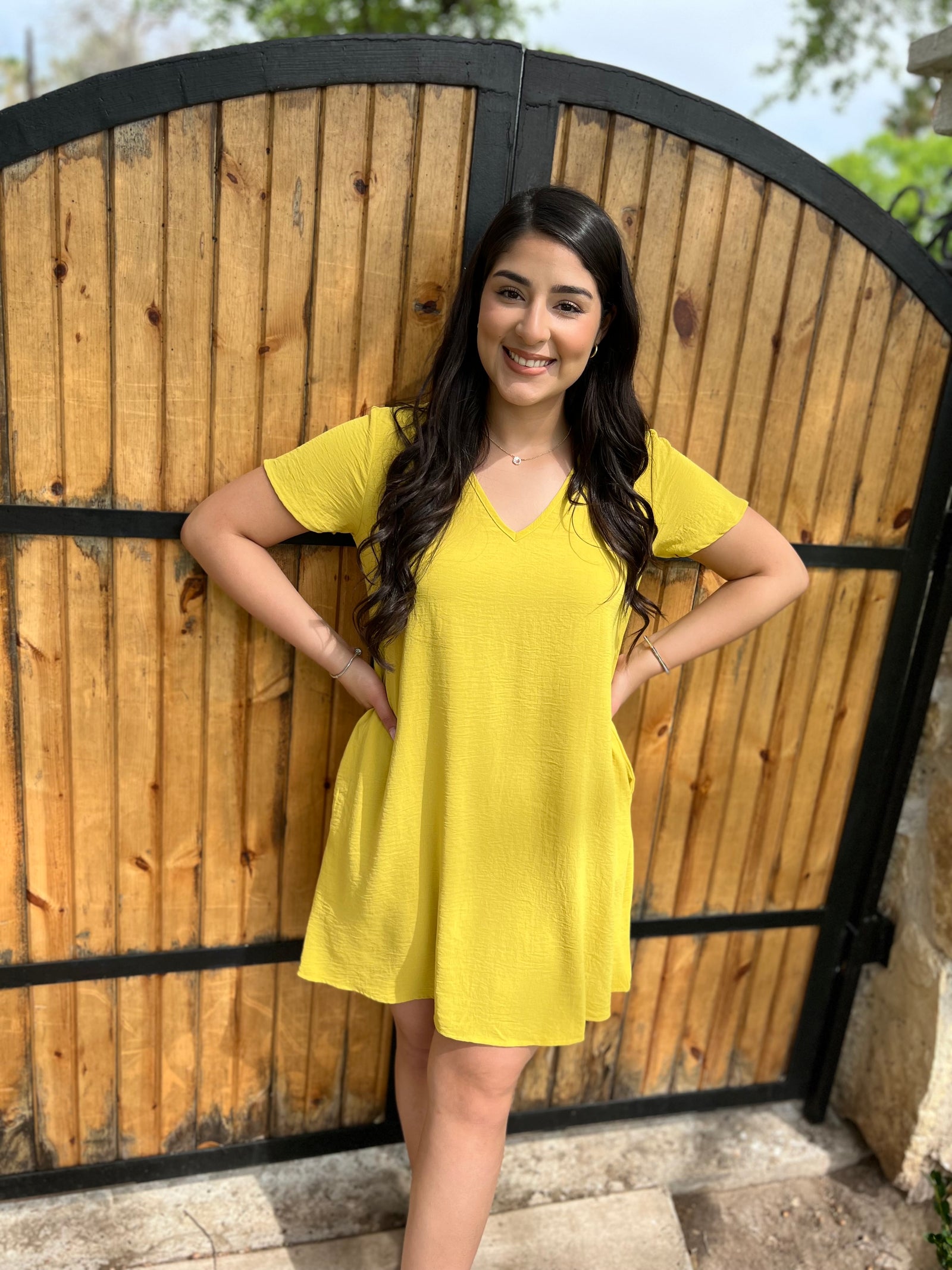 VALLEY LEMON DRESS