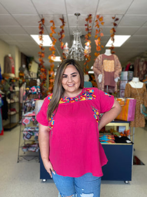 SELENA EMBROIDERY BLOUSE