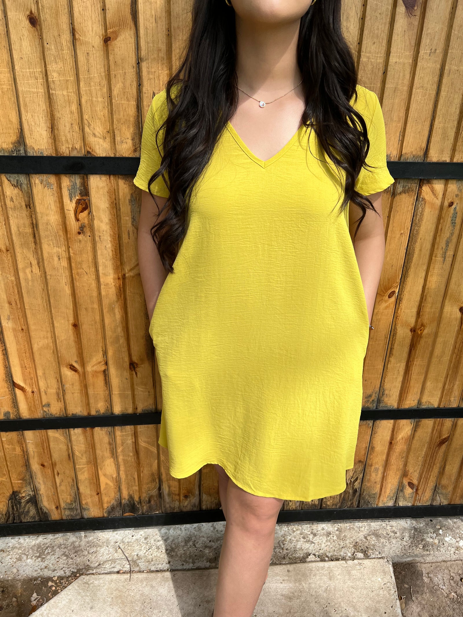 VALLEY LEMON DRESS