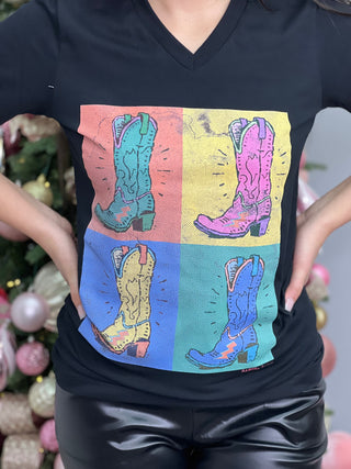 POP ART BOOT TEE