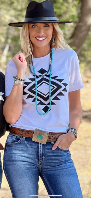 VEGAS AZTEC TEE