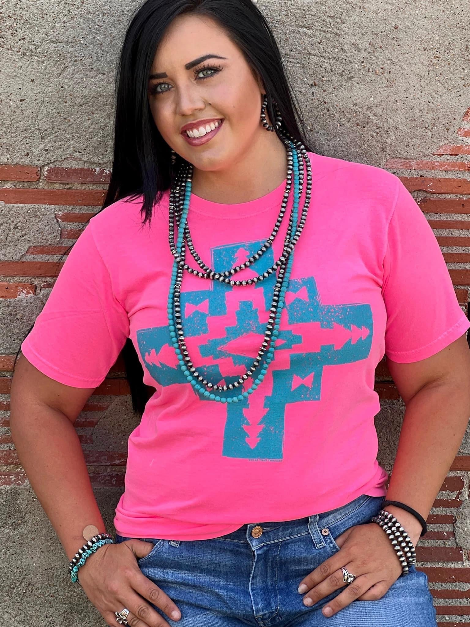 ISABEL AZTEC NEON TEE