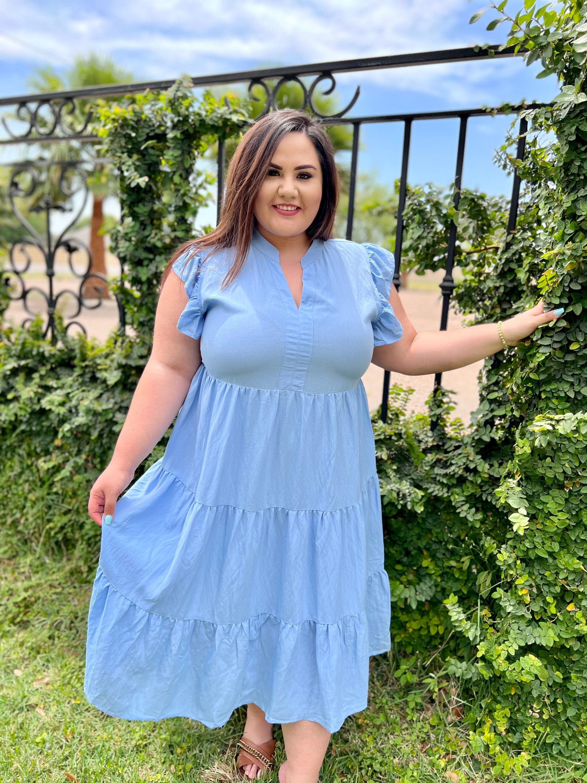 SKY BLUE DRESS