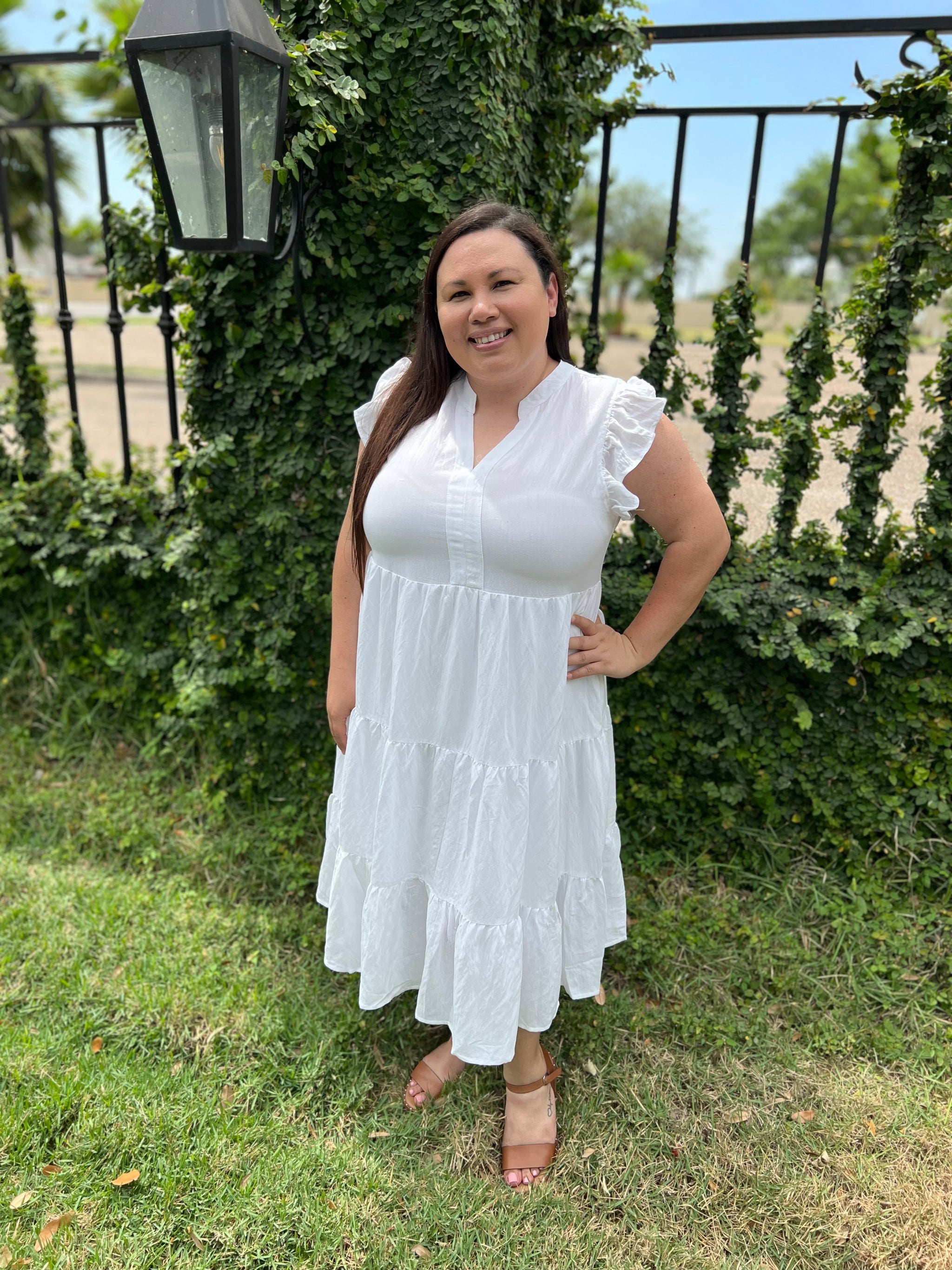 ANGELA WHITE DRESS ANGELA WHITE DRESS