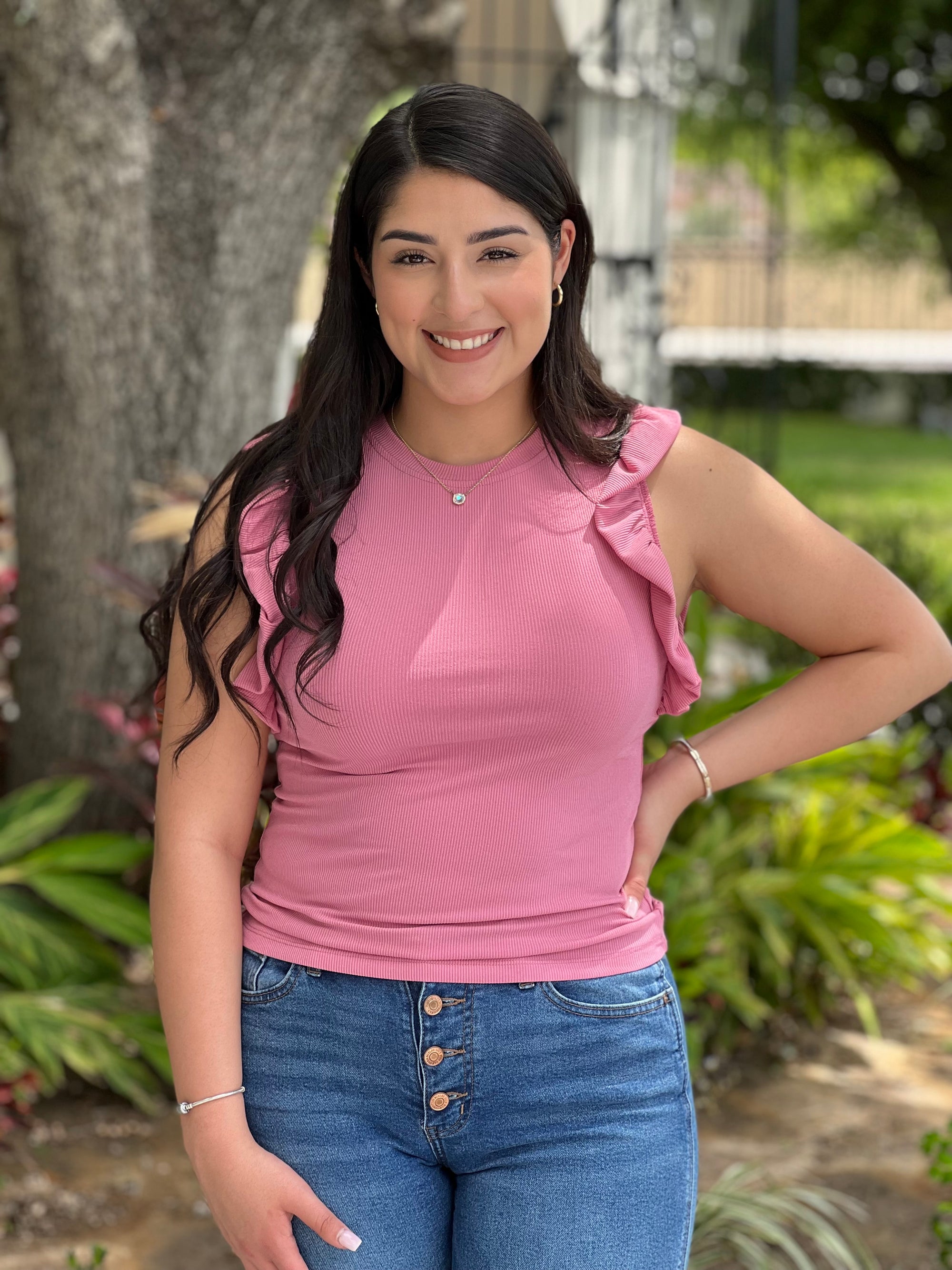 PERFECT PINK TOP