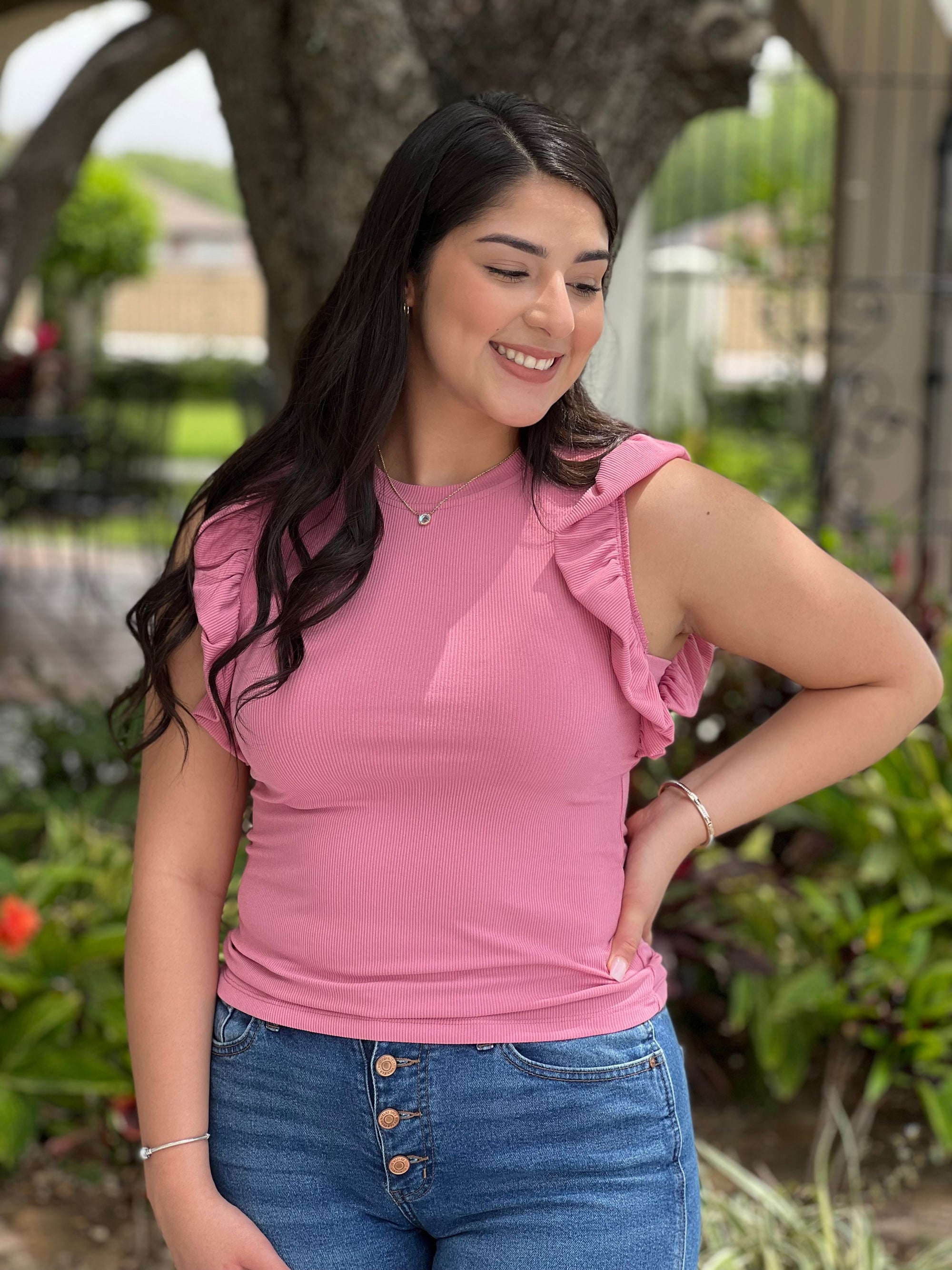 PERFECT PINK TOP