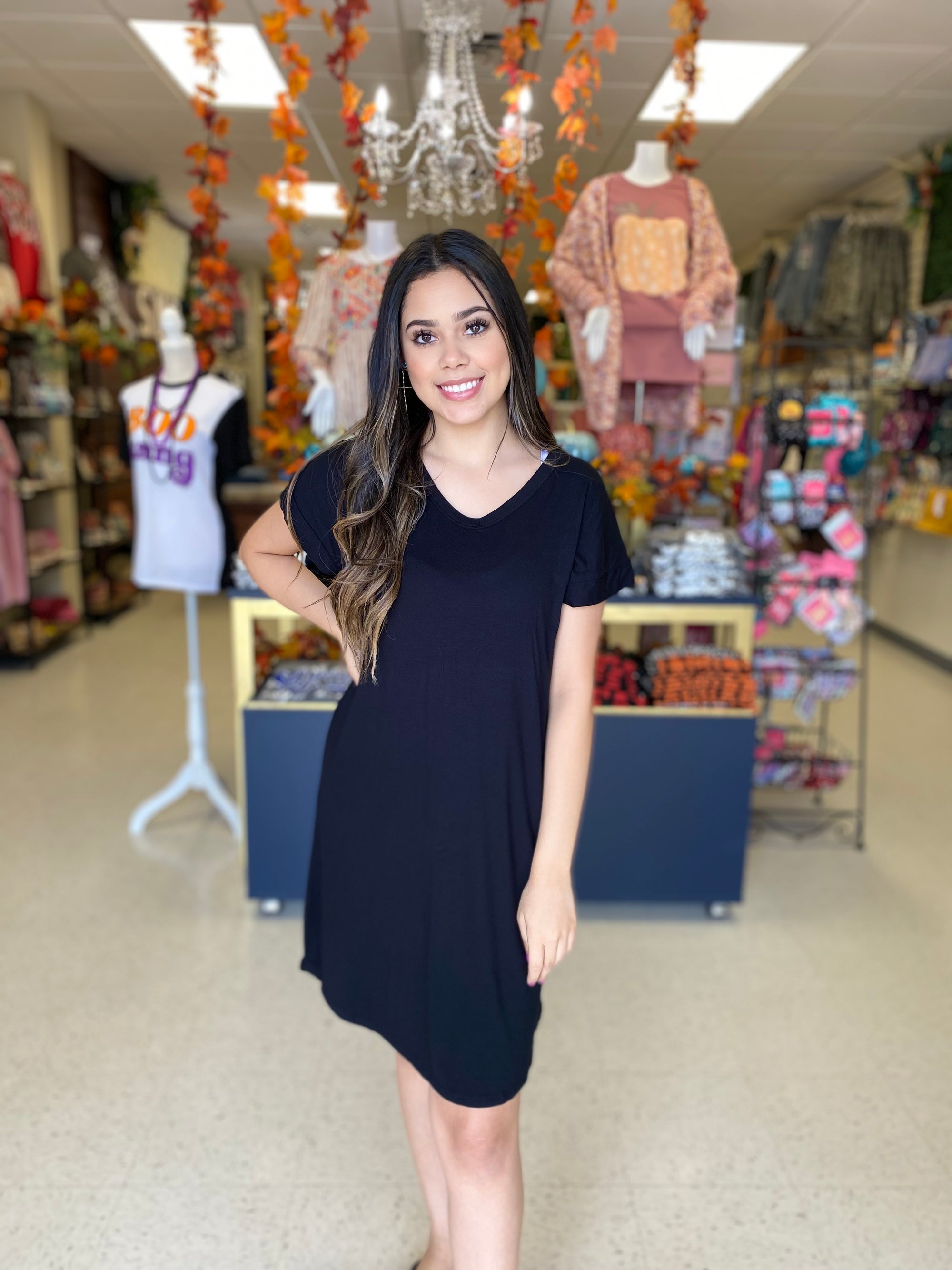 STACEY BLACK DRESS