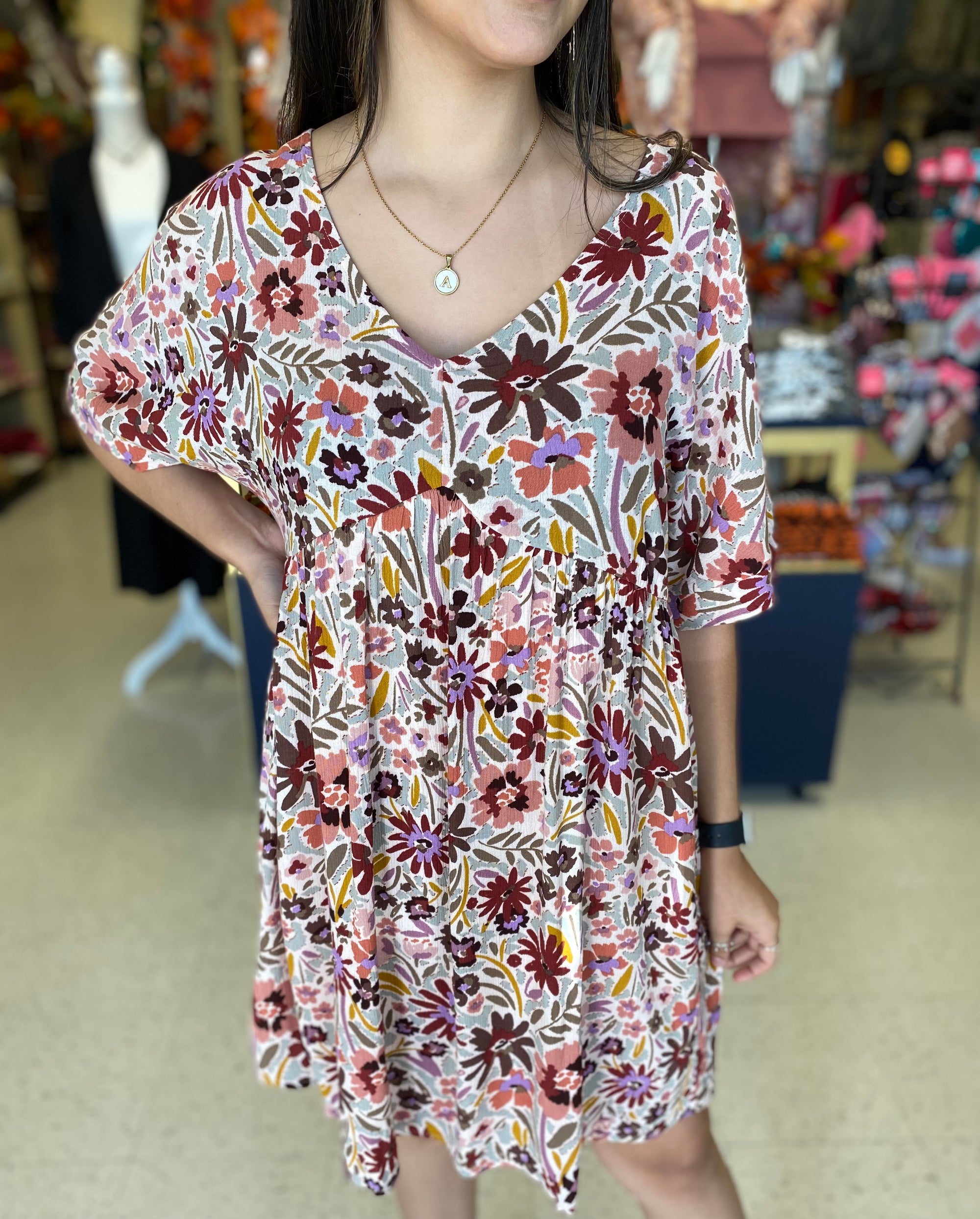 VINTAGE FLOWER DRESS