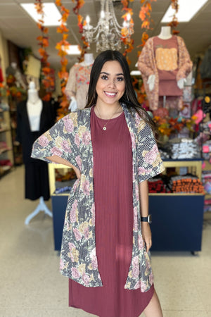 VINTAGE FLORAL CARDIGAN