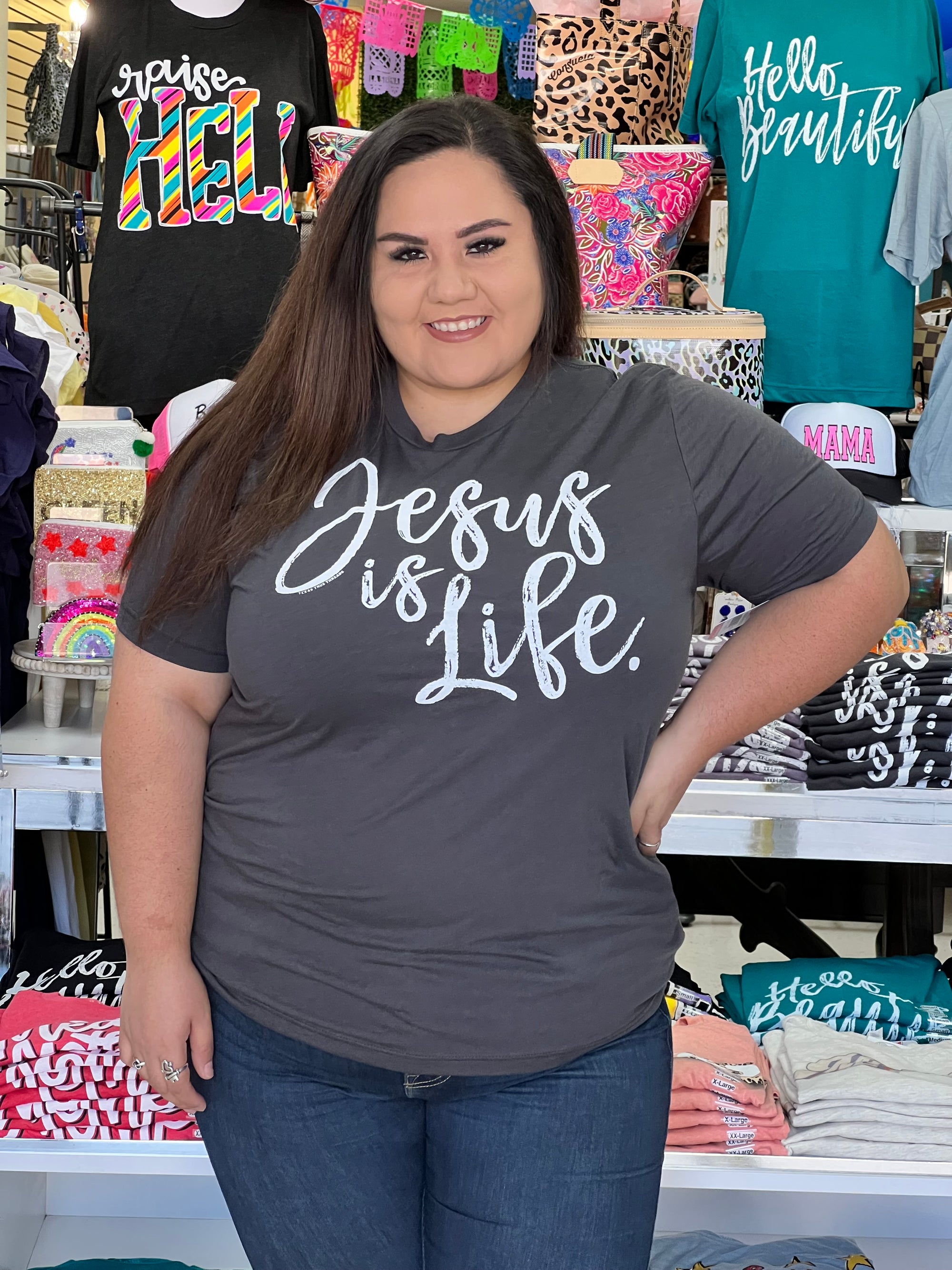 JESUS IS LIFE TEE