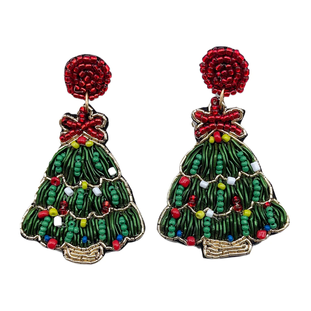 CHRISTMAS TREE BEADED TREASURE JEWELS