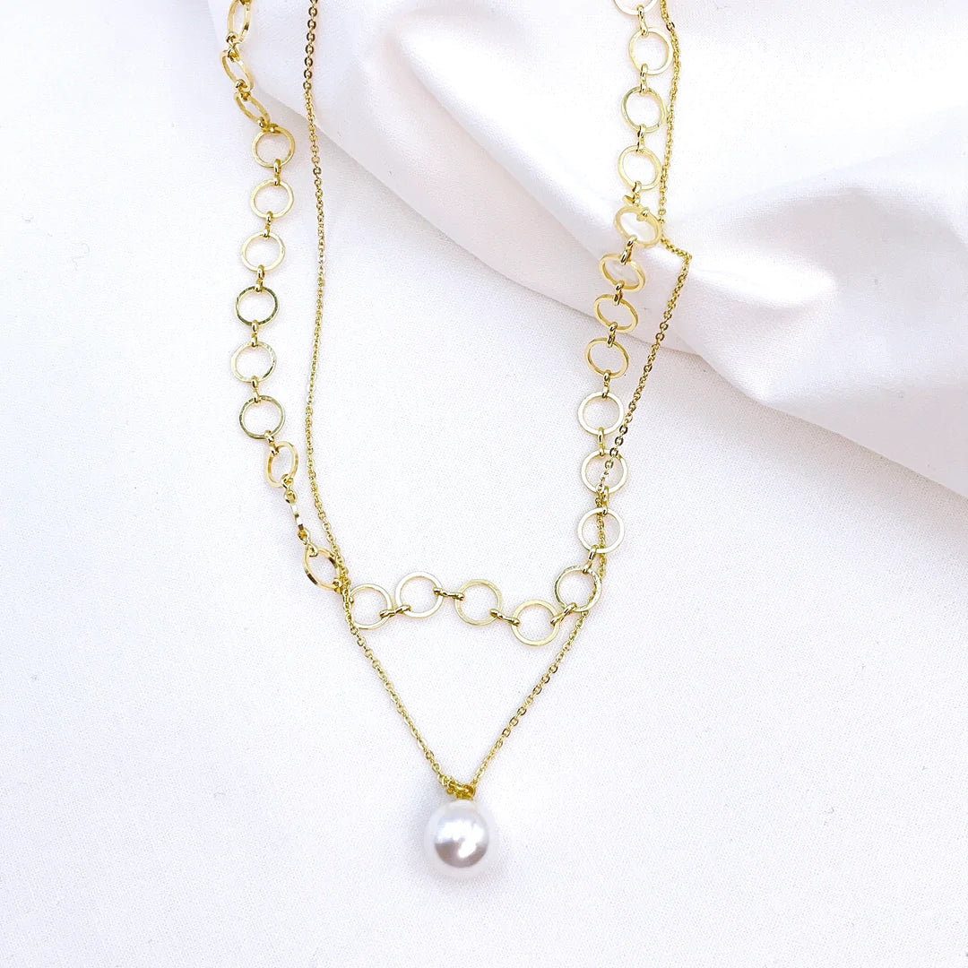 CIRCLE CHAIN NECKLACE TREASURE JEWELS