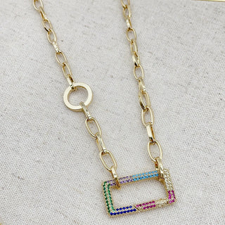 RAINBOW TARA NECKLACE TREASURE JEWELS