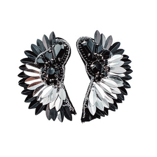 GLAM ANGEL BLACK SILVER TREASURE JEWELS