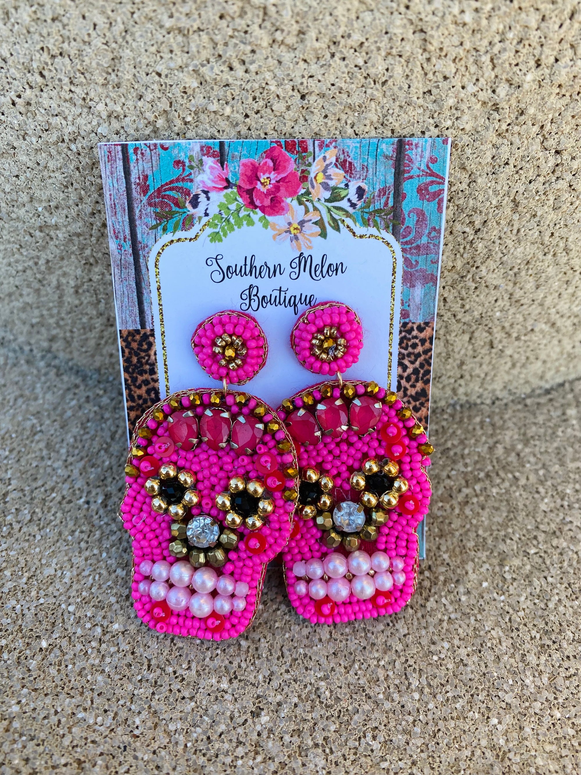 PINK PEARL SUGAR SKULL