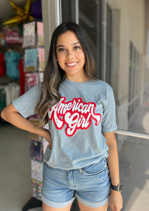 AMERICAN GIRL TEE