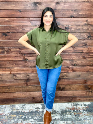 BUTABI OLIVE TOP