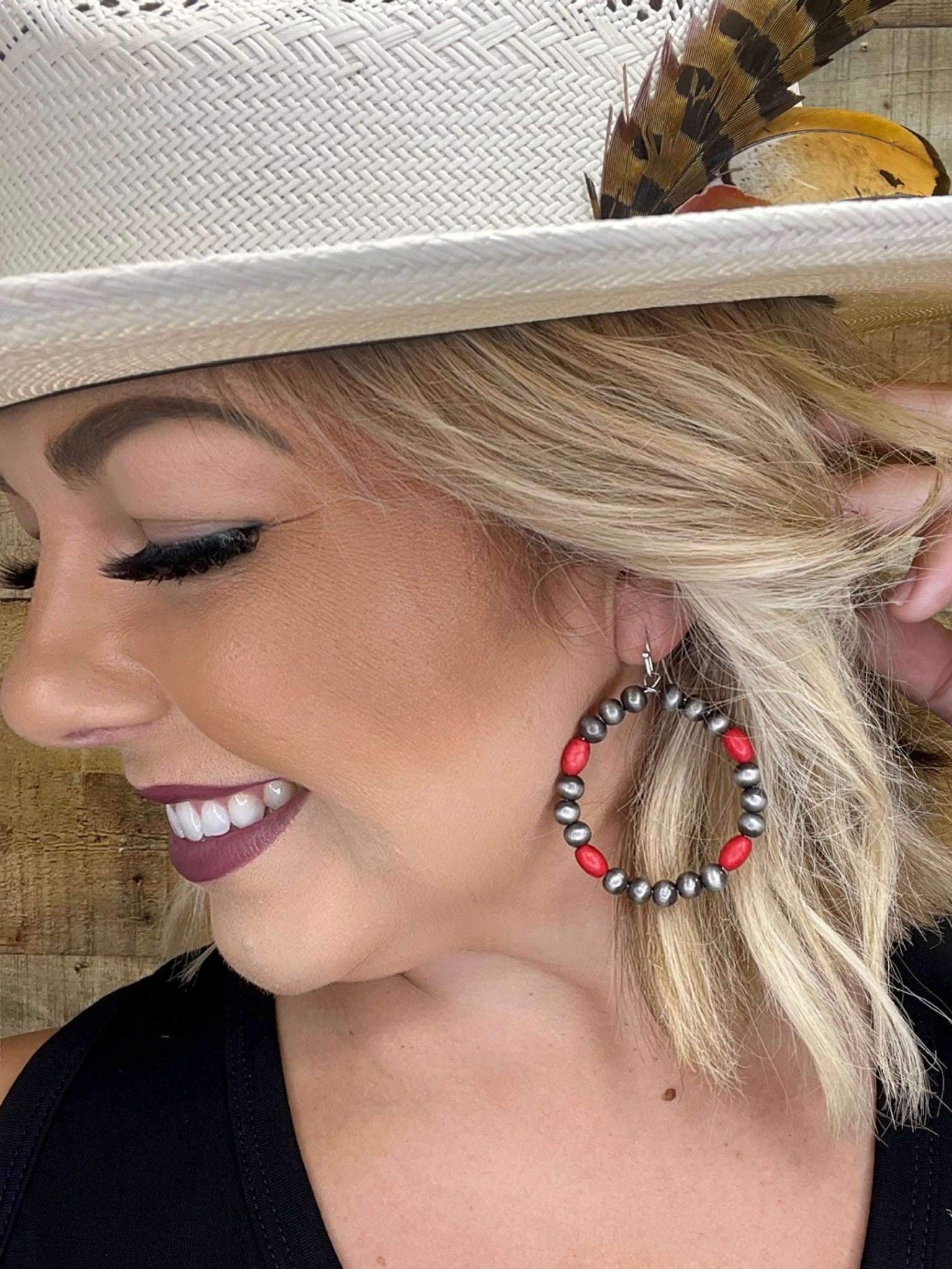 TEXAS TRUE LUBBOCK EARRINGS