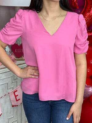 EMILY PINK TOP