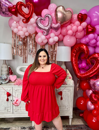 LOVING HIM WAS RED DRESS