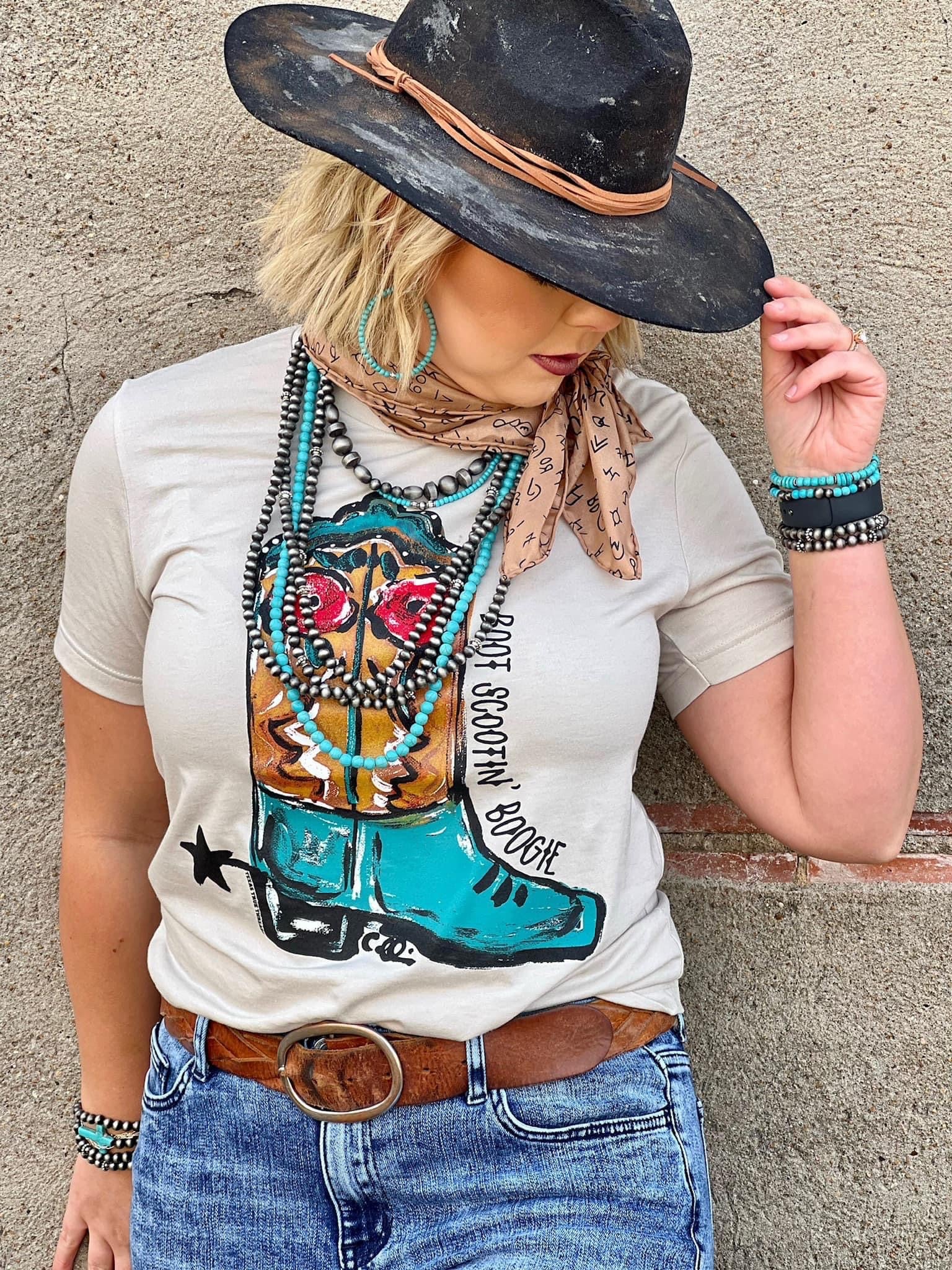 CALLIE ANN STELTER BOOT SCOOTIN BOOGIE TEE