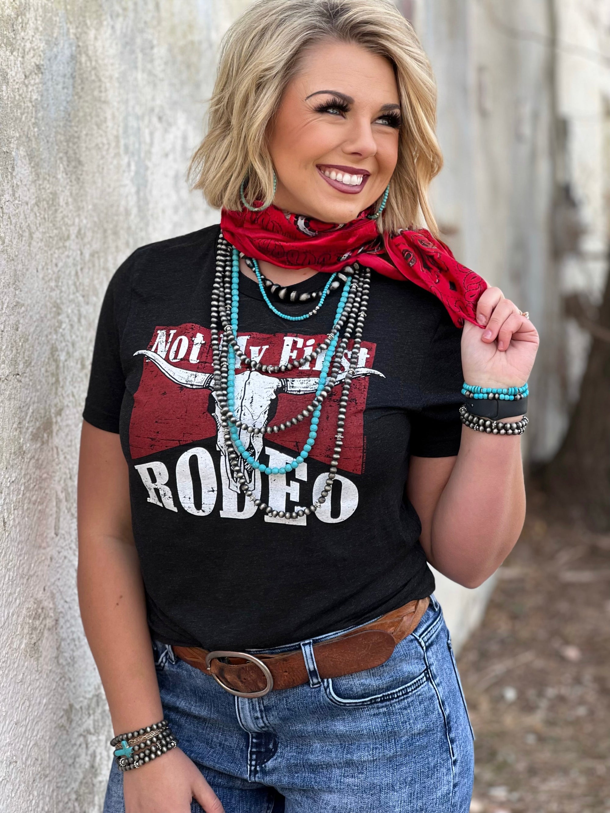 NOT MY FIRST RODEO TEE