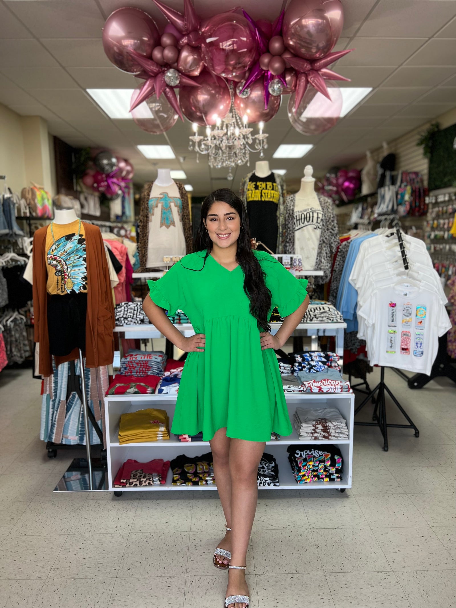 WATERMELON CRAWL DRESS