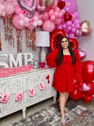 LOVING HIM WAS RED DRESS