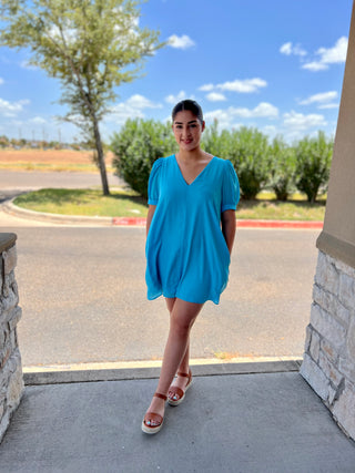 ELLA BABY BLUE DRESS