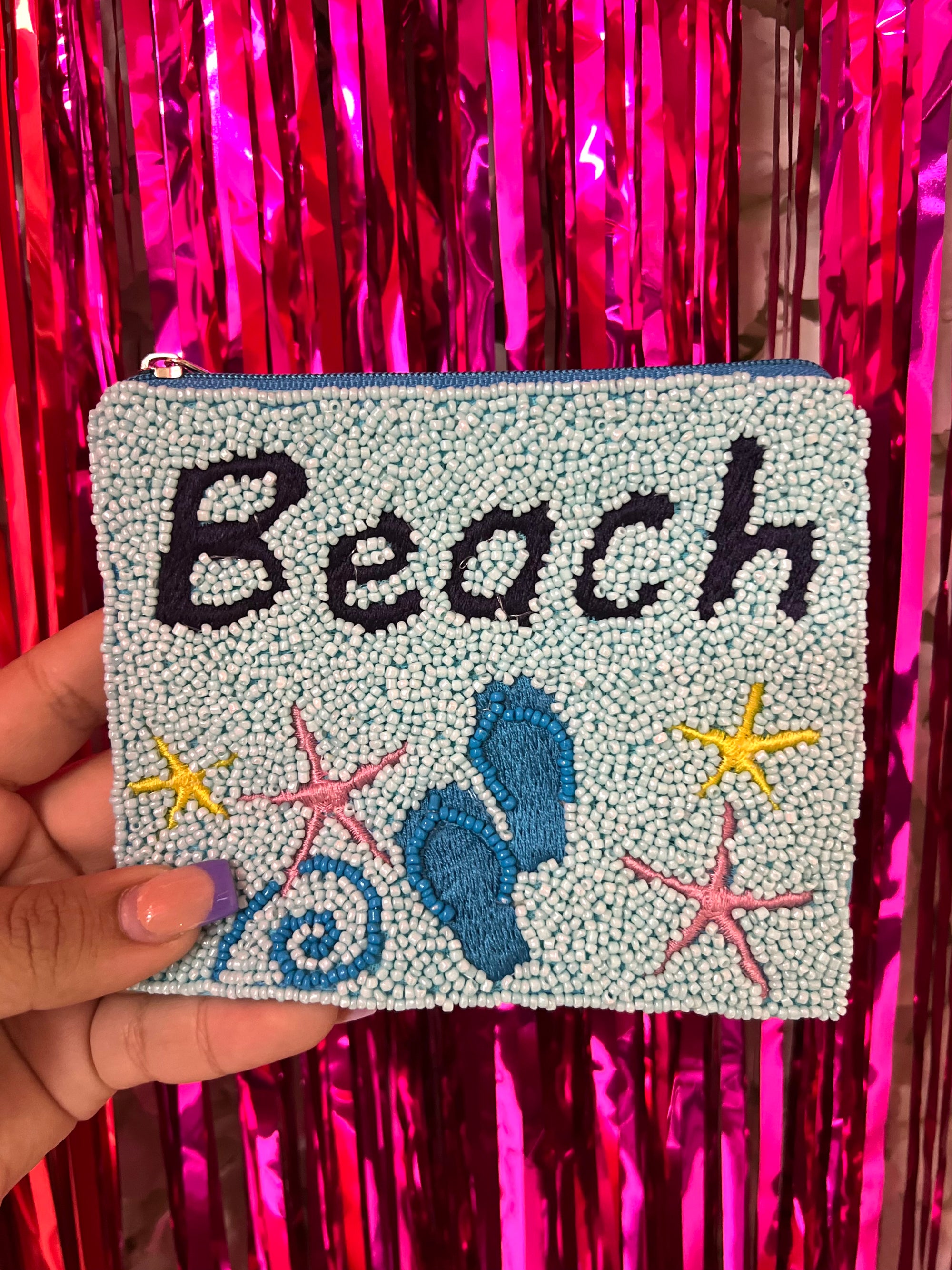 BEACH COIN BAG