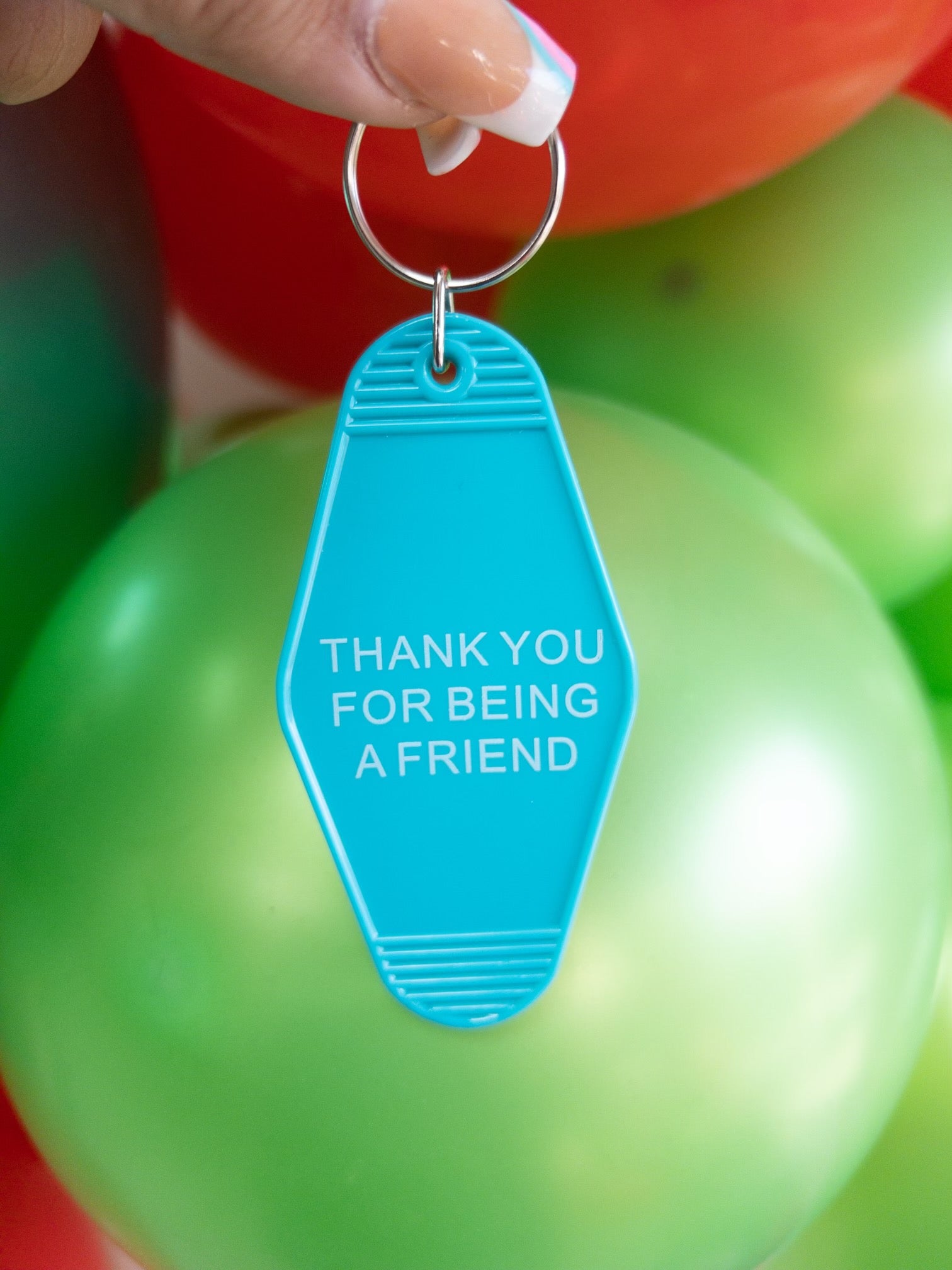 THANK YOU FOR BEING A FRIEND KEYCHAIN