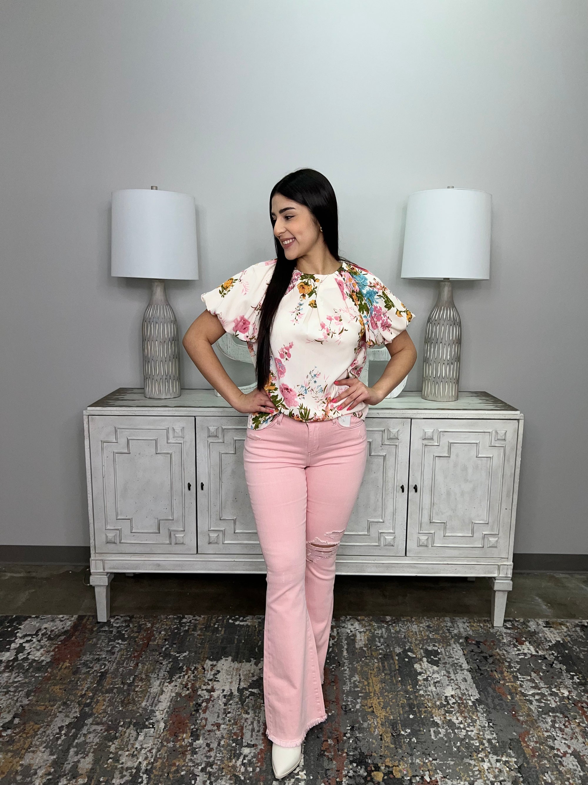 POPPY FLORAL BLOUSE