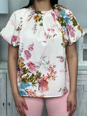 POPPY FLORAL BLOUSE