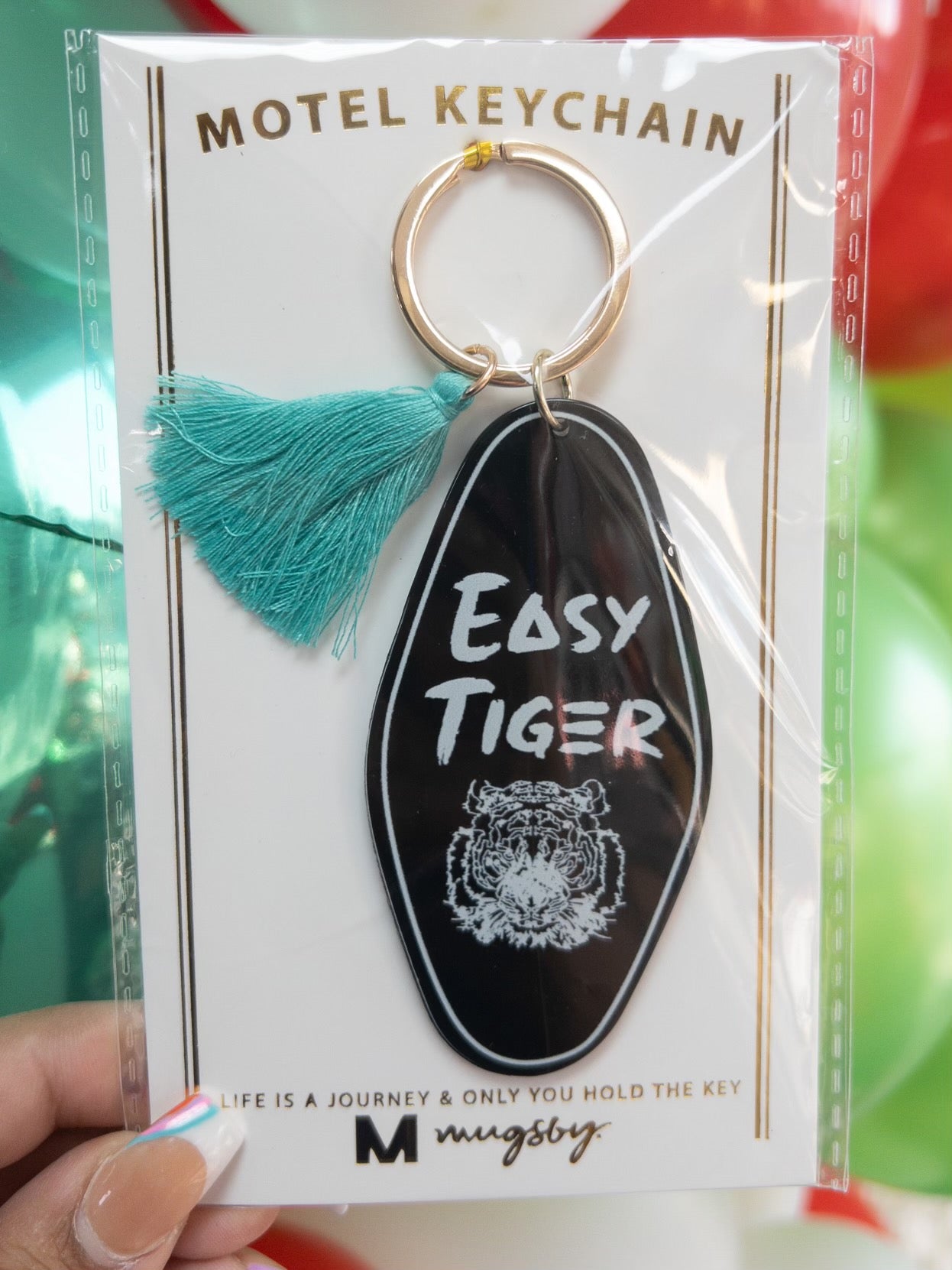 EASY TIGER KEYCHAIN