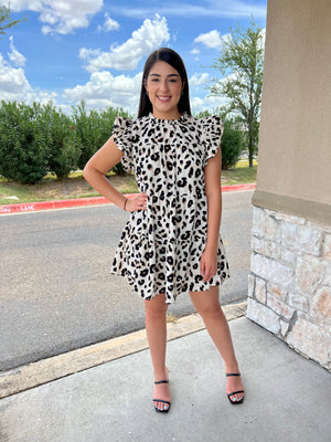 LEOPARD OBSESSED DRESS