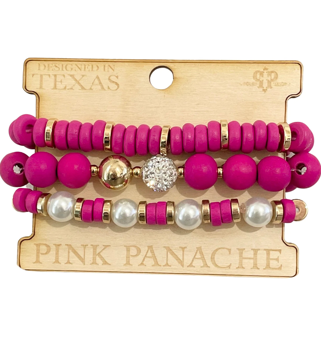 PINK PANACHE THIS LOVE BRACELET SET