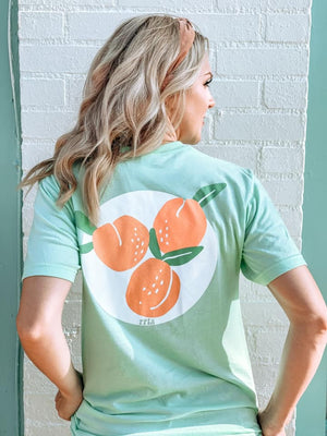 JUST PEACHY TEE