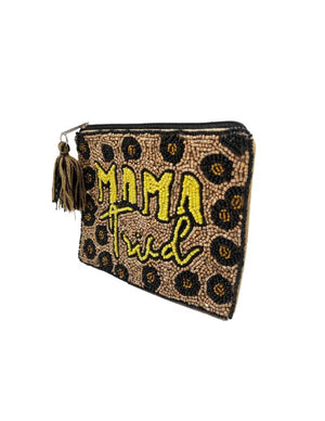 MAMA TRIED BEADED LA CHIC COIN BAG