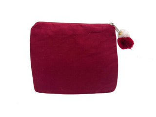WINE O CLOCK BEADED LA CHIC COIN BAG