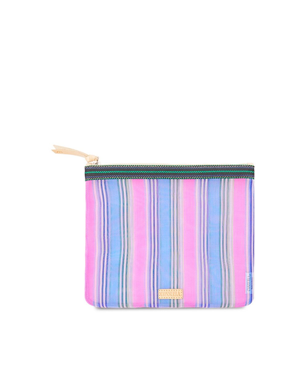 LISA LARGE SLIM ZIP POUCH