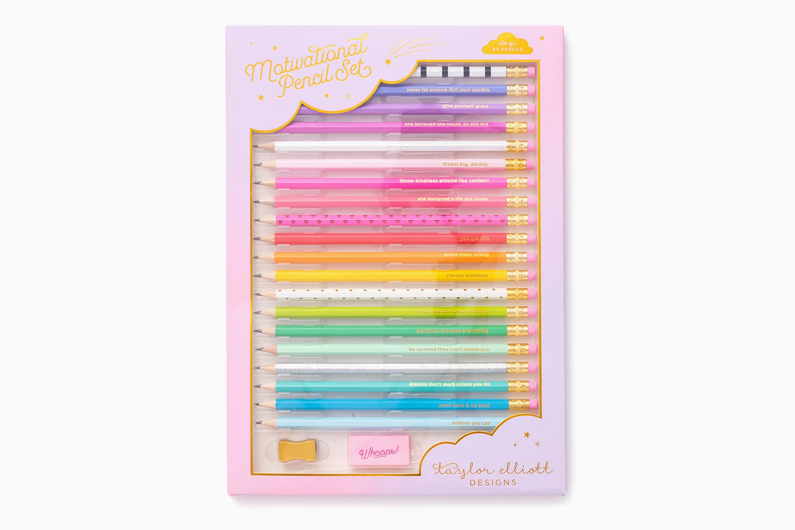 MOTIVATIONAL PENCIL SET