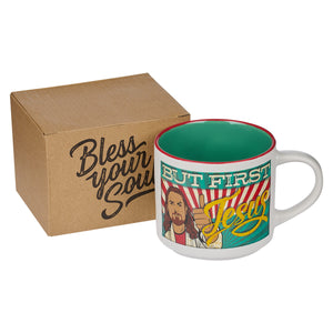 But First Jesus Ceramic Coffee Mug