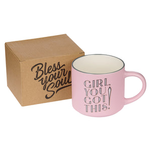 Girl, You Got This! Ceramic Coffee Mug