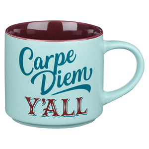 Carpe Diem Y'all Ceramic Coffee Mug