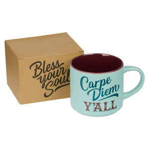 Carpe Diem Y'all Ceramic Coffee Mug
