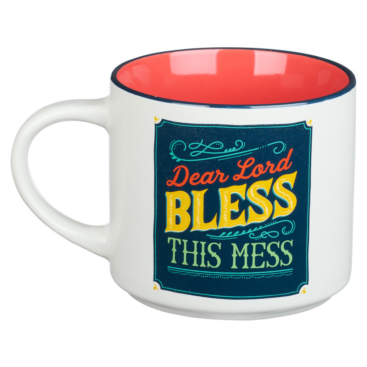 Dear Lord Bless This Mess Ceramic Coffee Mug